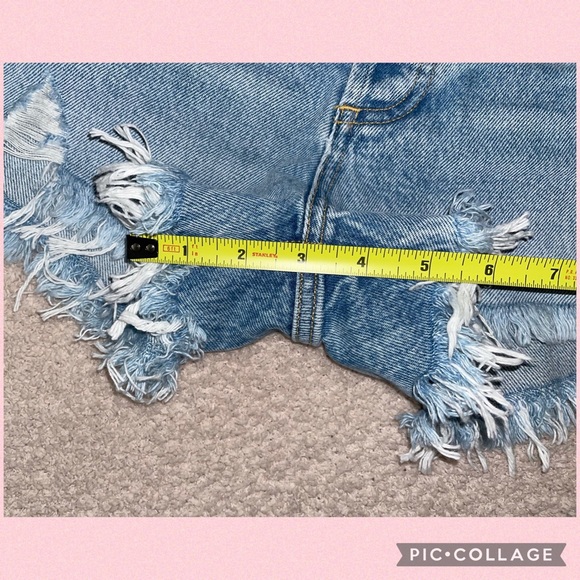 Agolde Parker Vintage Cut Off Short Swampmeet - Picture 10 of 11